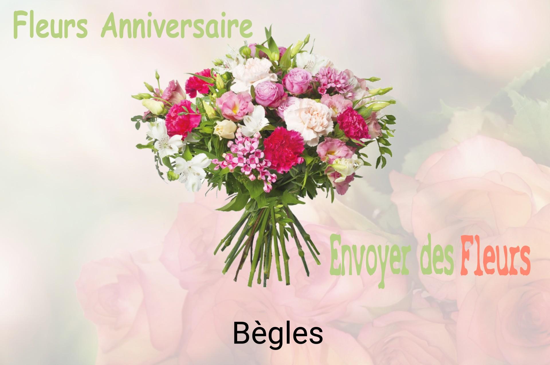 Bouquet de fleurs d’anniversaire livré à Bègles