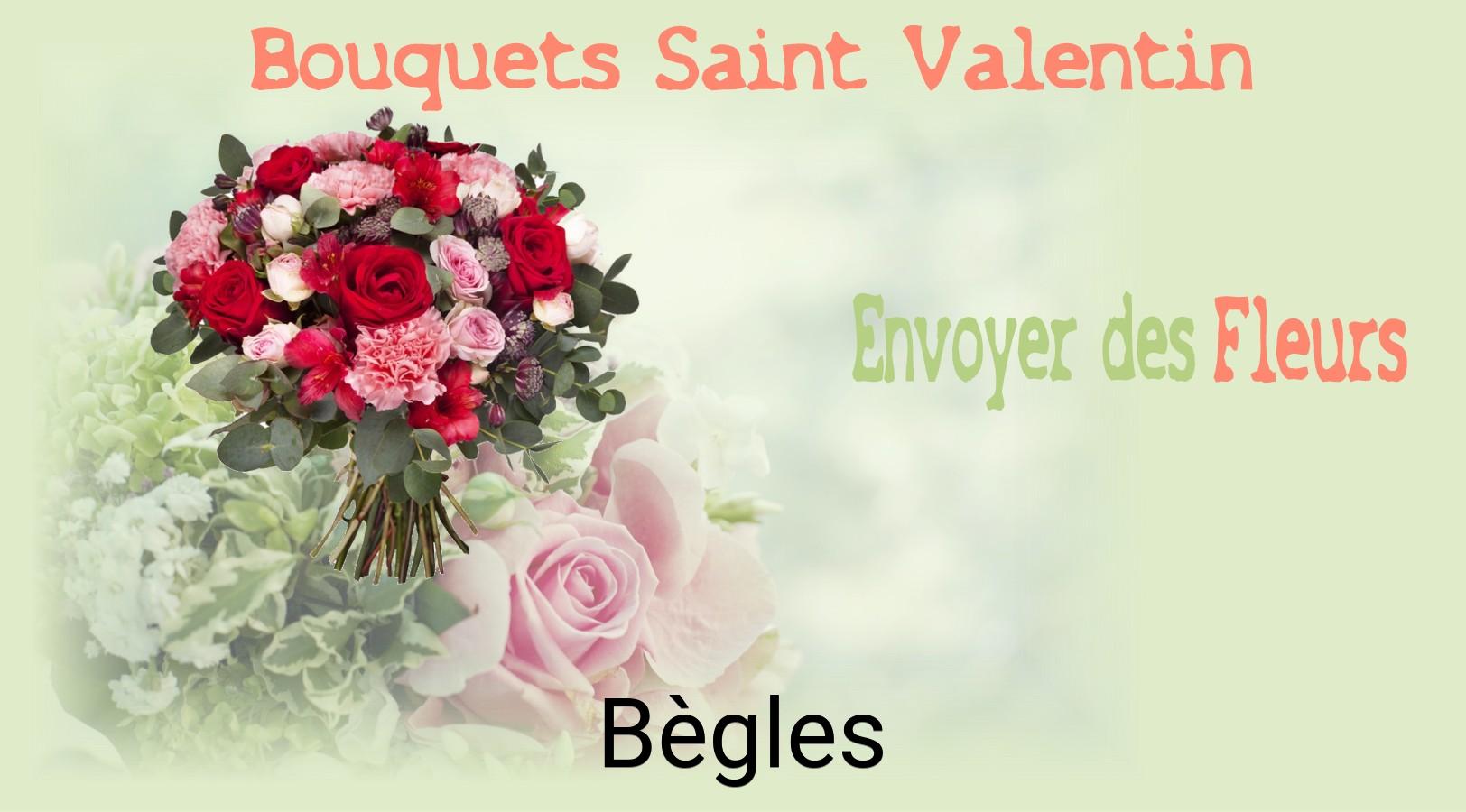 Roses de Saint-Valentin livrées à Bègles